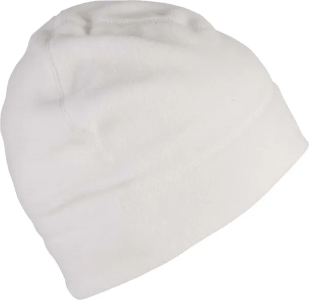  POLAR FLEECE BEANIE - K-UP White