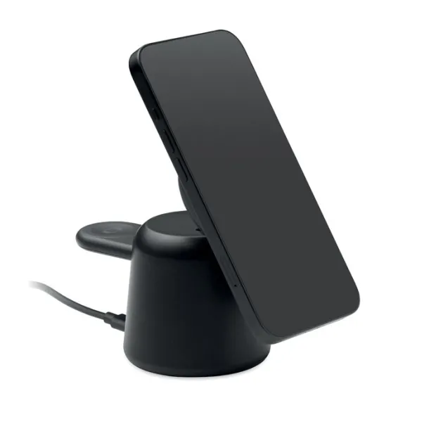 SIMPA 3 in 1 wireless charger 15W Black