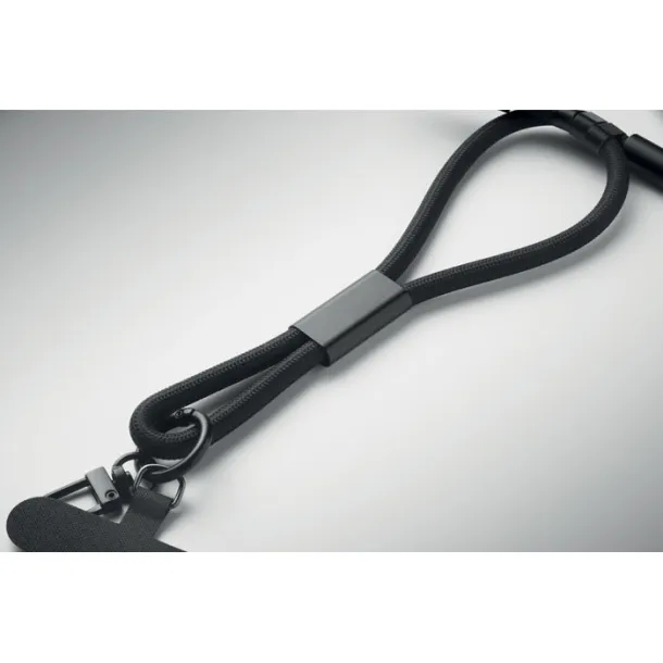 VRIST Charging phone wrist strap 60W Black