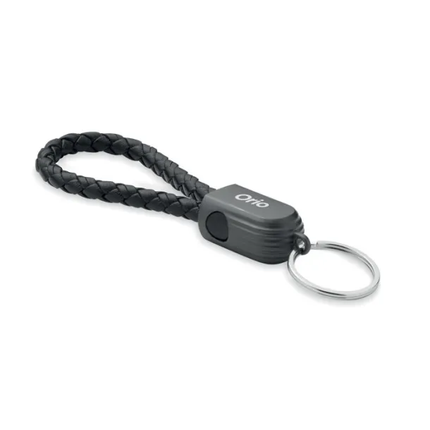 FAULETI LOOP kabel s petljom za ključeve tipa C Crna