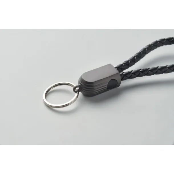 FAULETI LOOP kabel s petljom za ključeve tipa C Crna