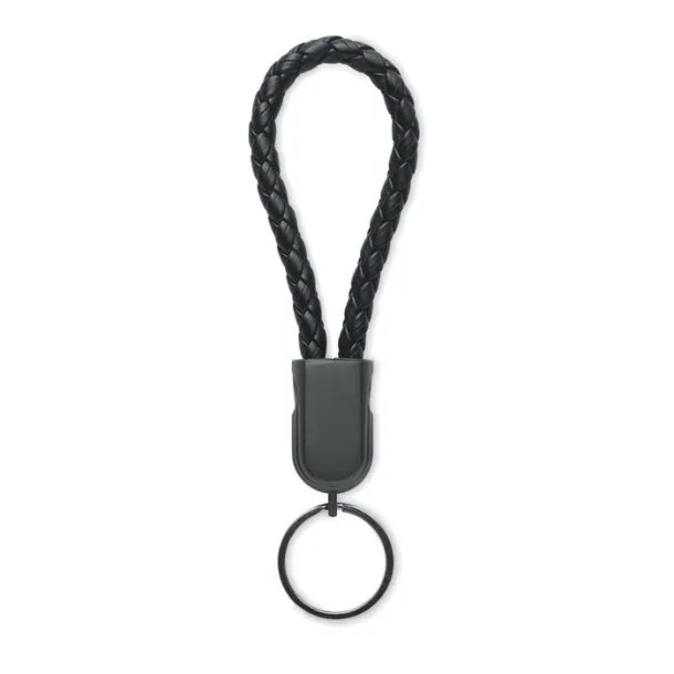FAULETI LOOP kabel s petljom za ključeve tipa C Crna