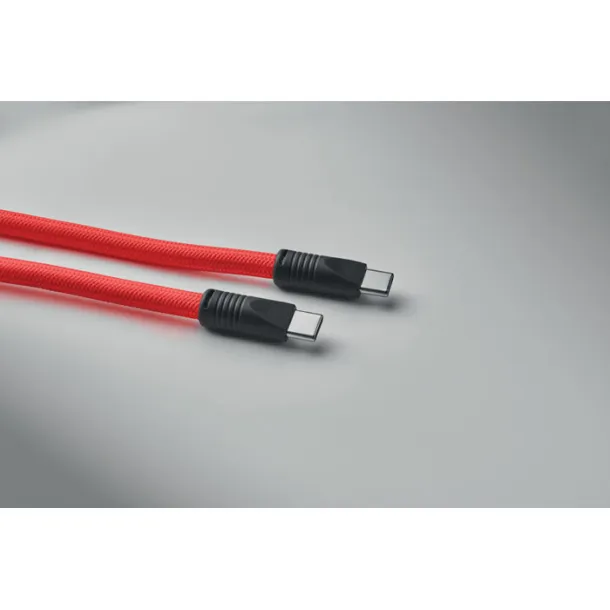 COCHARGE kabel za punjenje i prijenos podataka, 60W Crvena