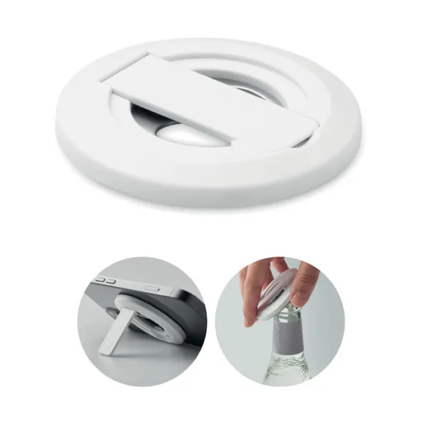 DOSENUNO Phone holder and bottle opener White