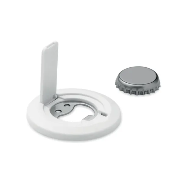 DOSENUNO Phone holder and bottle opener White
