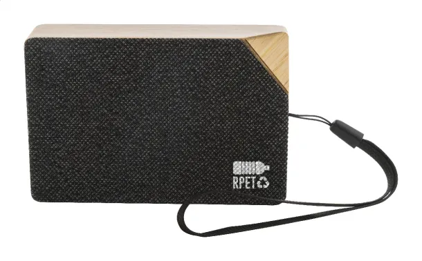 SolBeat solar wireless speaker Black Natural