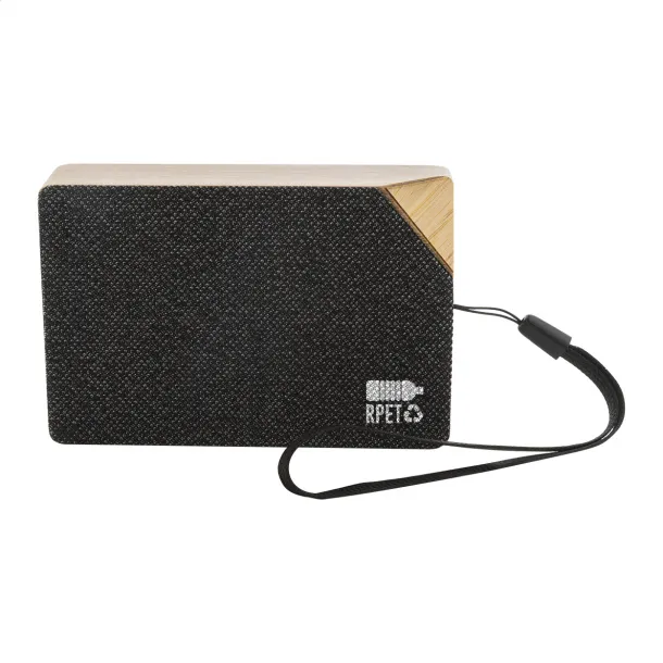 SolBeat solar wireless speaker Black Natural