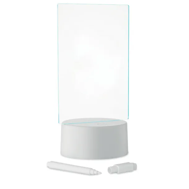 LEDMEMO Light-up LED memo board White