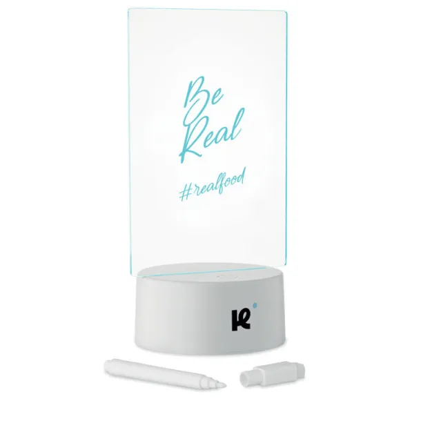 LEDMEMO Light-up LED memo board White