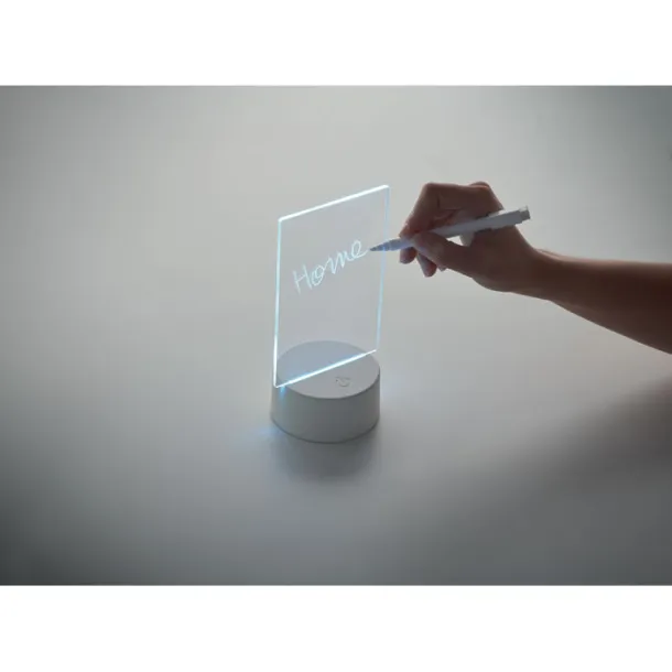 LEDMEMO Light-up LED memo board White