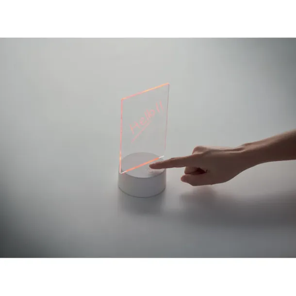 LEDMEMO Light-up LED memo board White