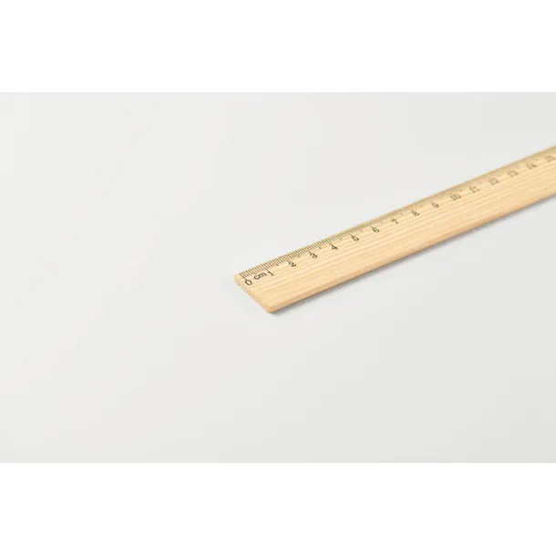 RULER30 Drveno ravnalo, 30 cm Drvo