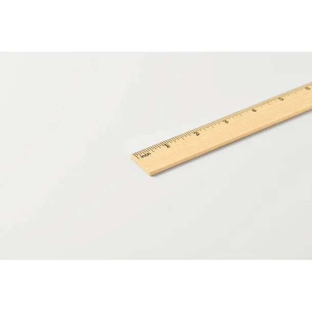 RULER30 Drveno ravnalo, 30 cm Drvo
