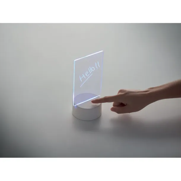 LEDMEMO Light-up LED memo board White