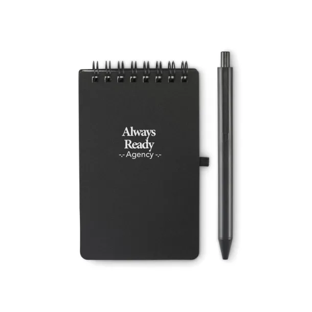KIT Water repellent notepad Black