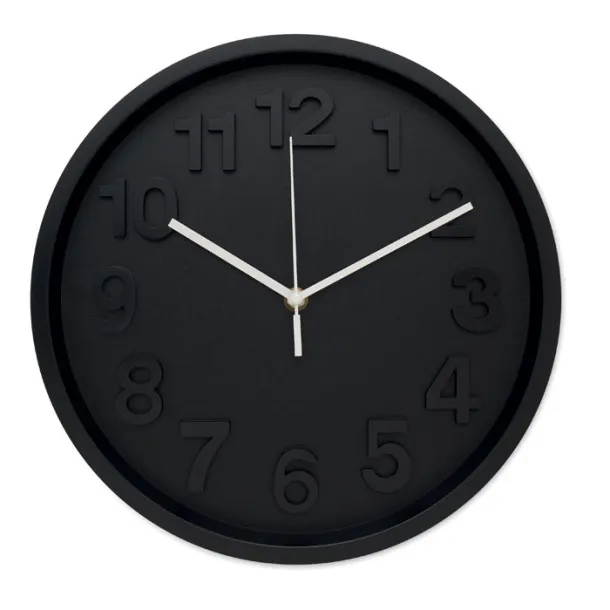 MURO Wall clock in PP Black