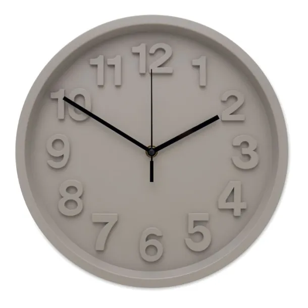 MURO Wall clock in PP Grey