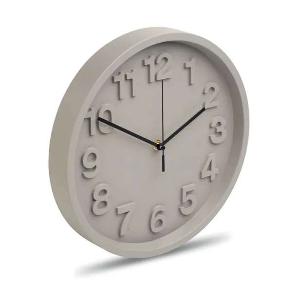 MURO Wall clock in PP Grey