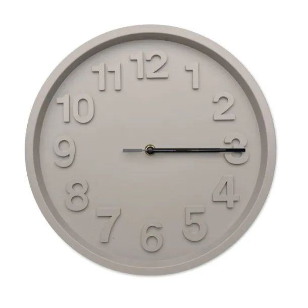 MURO Wall clock in PP Grey
