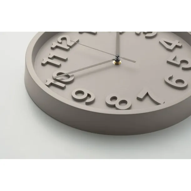 MURO Wall clock in PP Grey