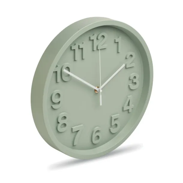 MURO Wall clock in PP Mint Green