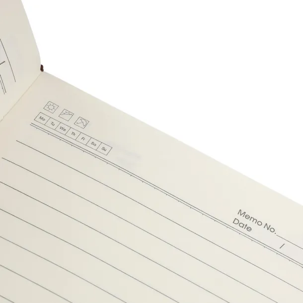  Notes s prošivom, cca A5 Plava