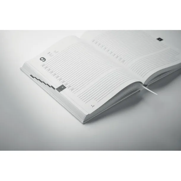 ROUTINE A5 perpetual daily planner White