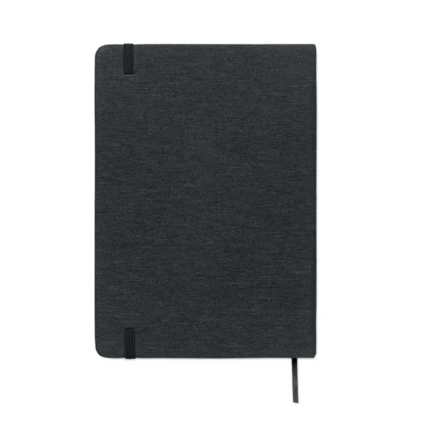 RINBOOK A5 notebook with phone holder Black