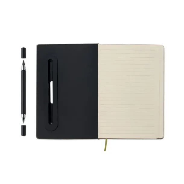 RINBOOK A5 notes s držačem za mobitel Dark Green