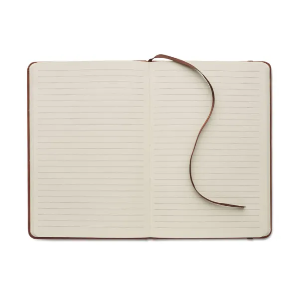 TINT A5 smokey PU notebook Brown
