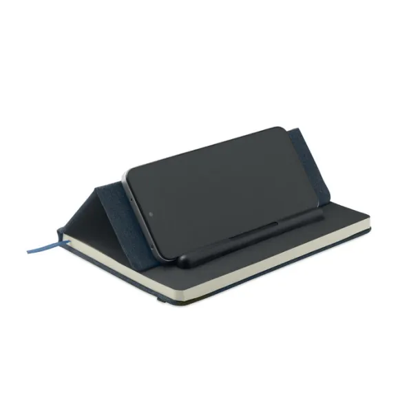 RINBOOK A5 notes s držačem za mobitel French navy