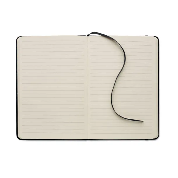 TINT A5 smokey PU notebook Black