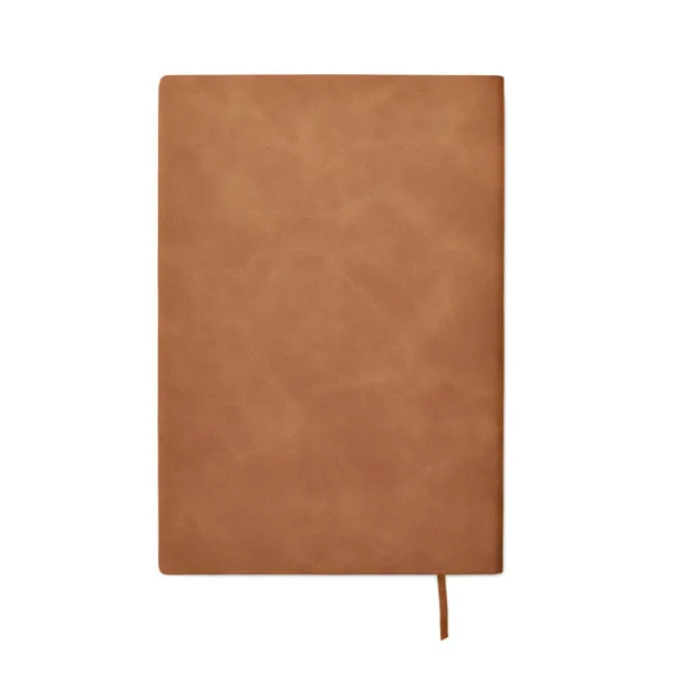 TINTRAY A5 notebook in smokey PU Brown