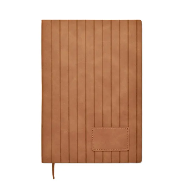 TINTRAY A5 notebook in smokey PU Brown