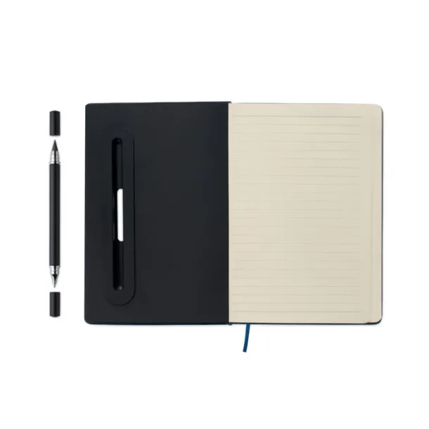 RINBOOK A5 notes s držačem za mobitel French navy