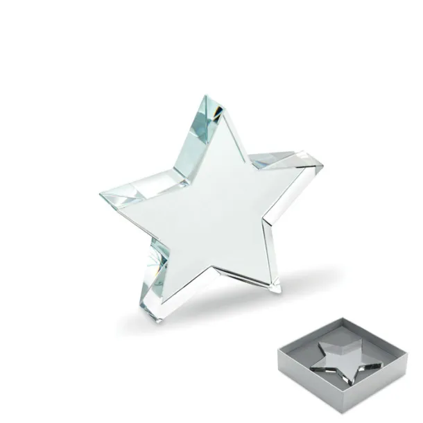 STARWARD Glass star award Transparent