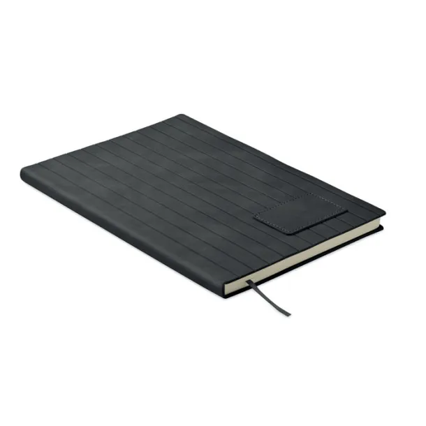 TINTRAY A5 notes od dimljene PU kože Crna