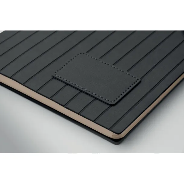 TINTRAY A5 notebook in smokey PU Black