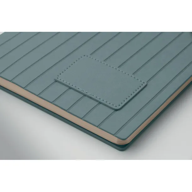 TINTRAY A5 notebook in smokey PU Petrol