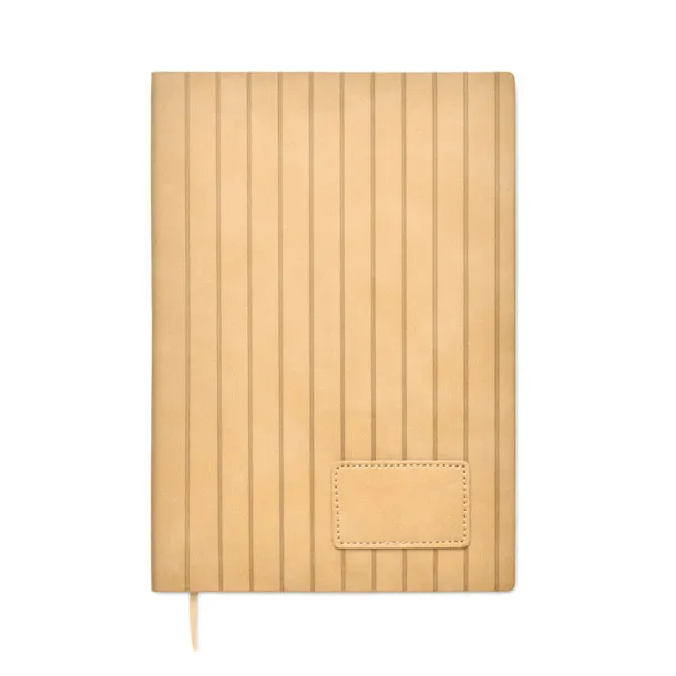 TINTRAY A5 notebook in smokey PU Beige