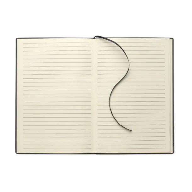 TREZE A5 notes od PU materijala Crna