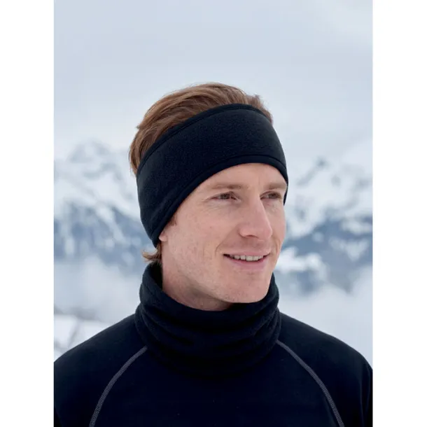 WAVES Fleece headband Black