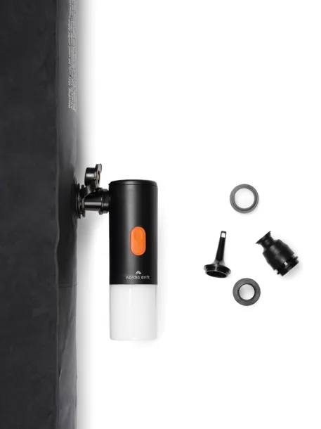  Nordic Drift Titan Portable Air pump camping light Black
