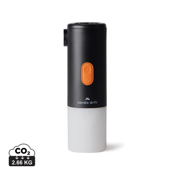  Nordic Drift Titan Portable Air pump camping light Black