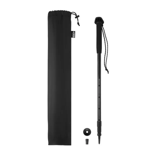 NOLE ONE Telescopic walking pole Black