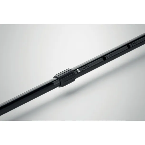 NOLE ONE Telescopic walking pole Black