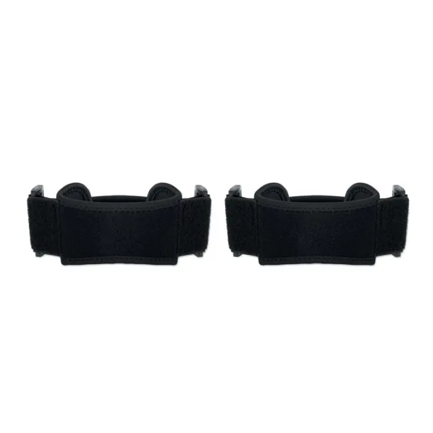 STABIL Set of 2 sports knee support Black