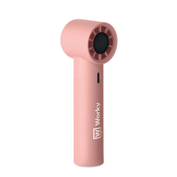 GLACI Mini handheld hi-speed fan Baby Pink