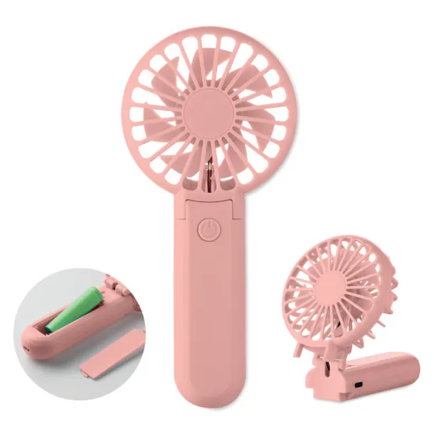 IBERA prijenosni sklopivi ventilator Baby Pink