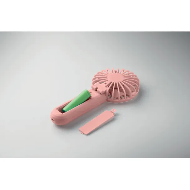 IBERA Portable foldable fan Baby Pink